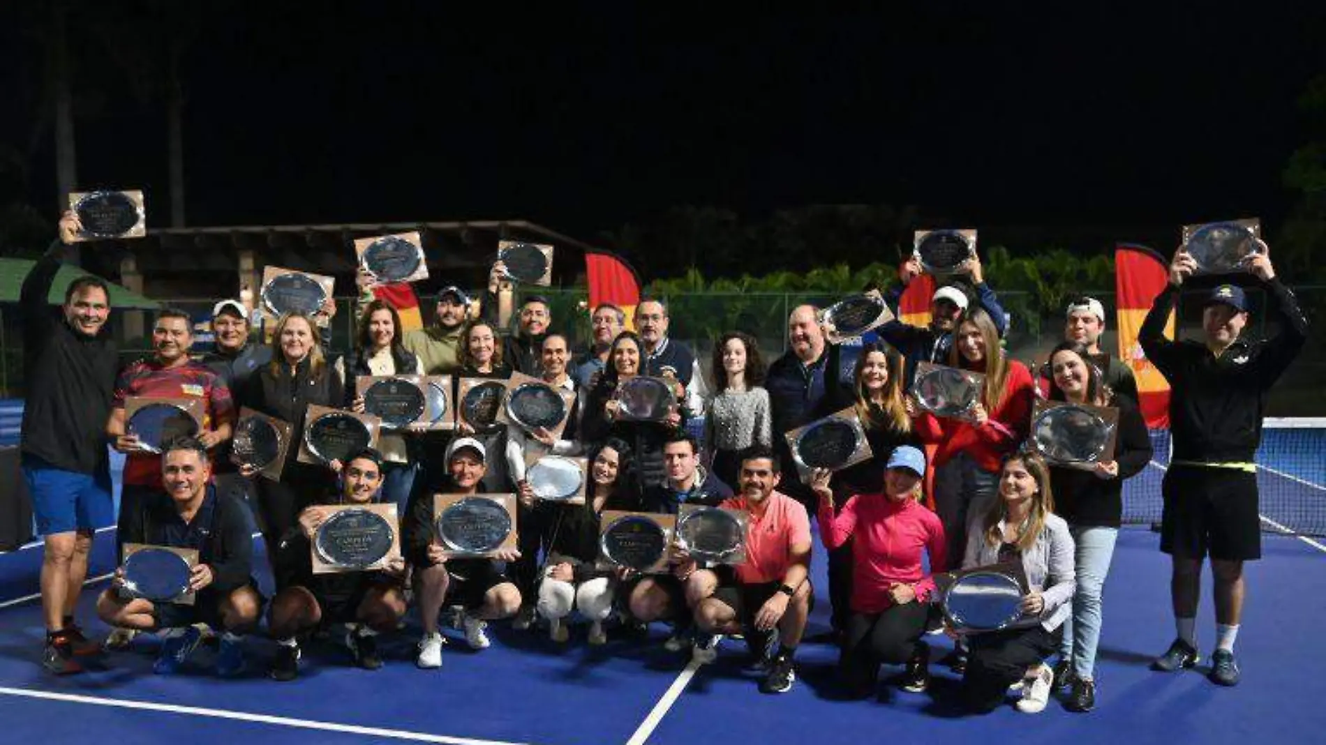 Premian a campeones del torneo Tenis de la Amistad en Tampico